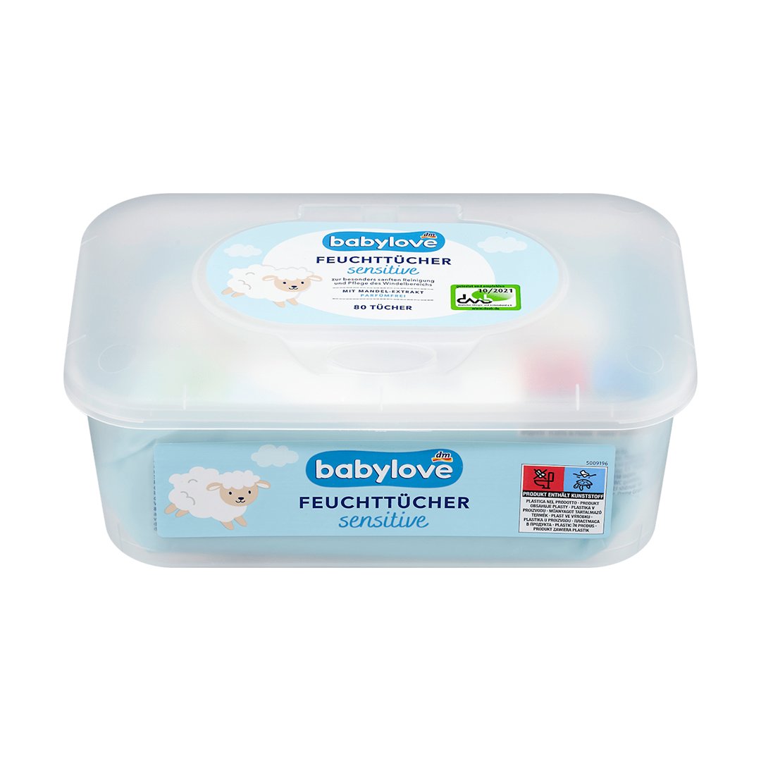 babylove Sensitive Wet Wipes Box, 80 pcs - Ardalan in Cyprus