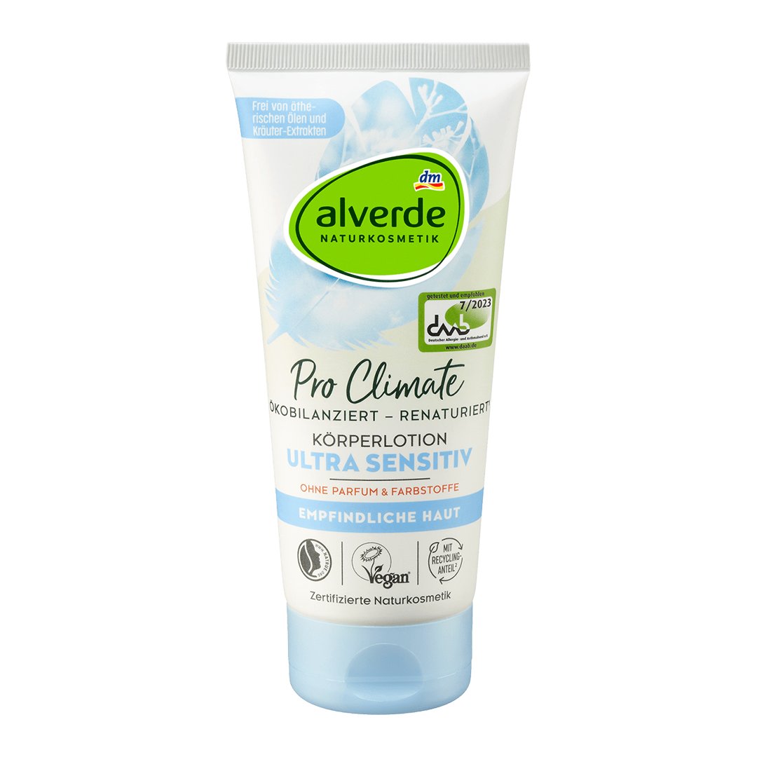 alverde Ultra Sensitive Body Lotion, 200 ml - Ardalan in Cyprus