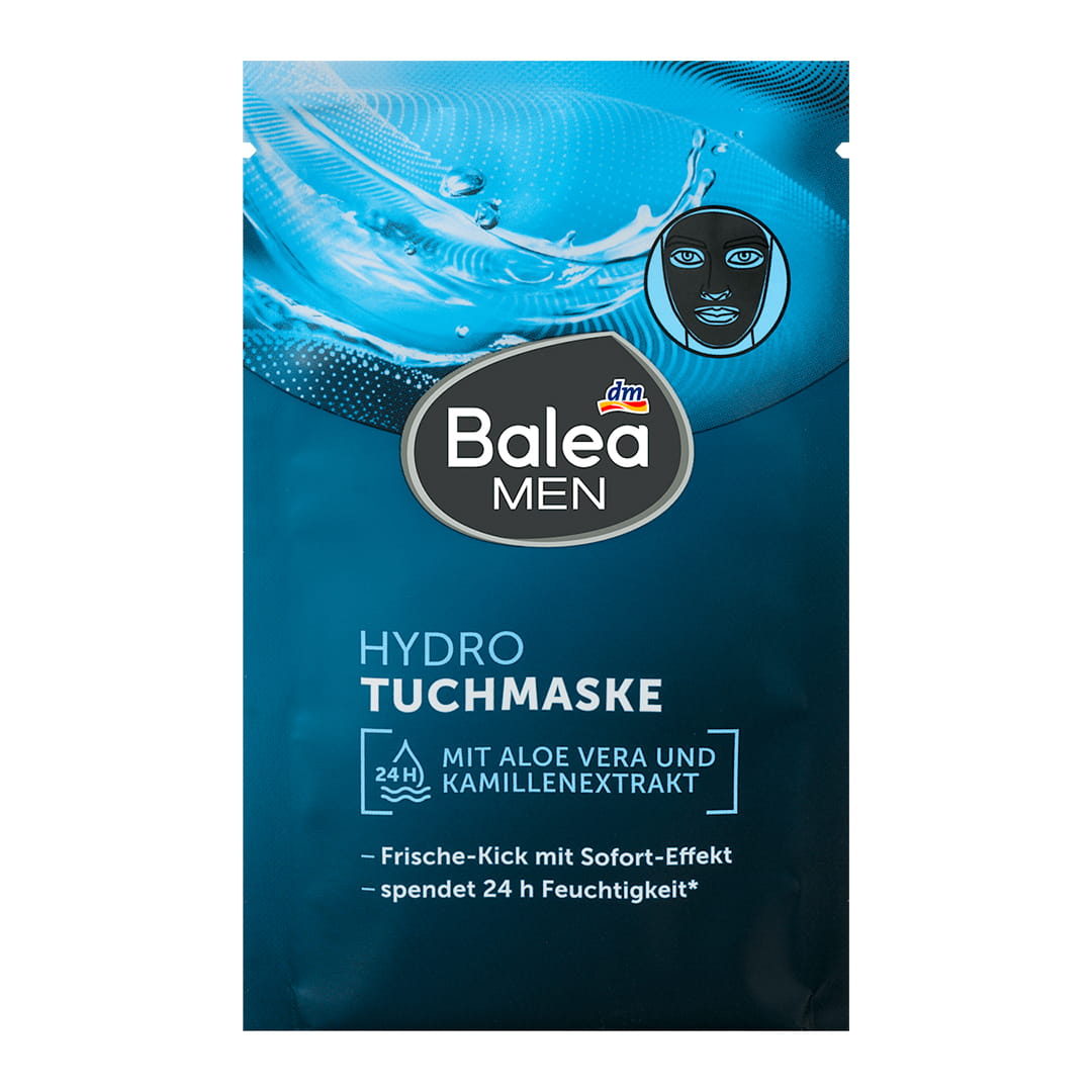 Balea MEN Hydro Sheet Mask, 1 piece - Ardalan in Cyprus